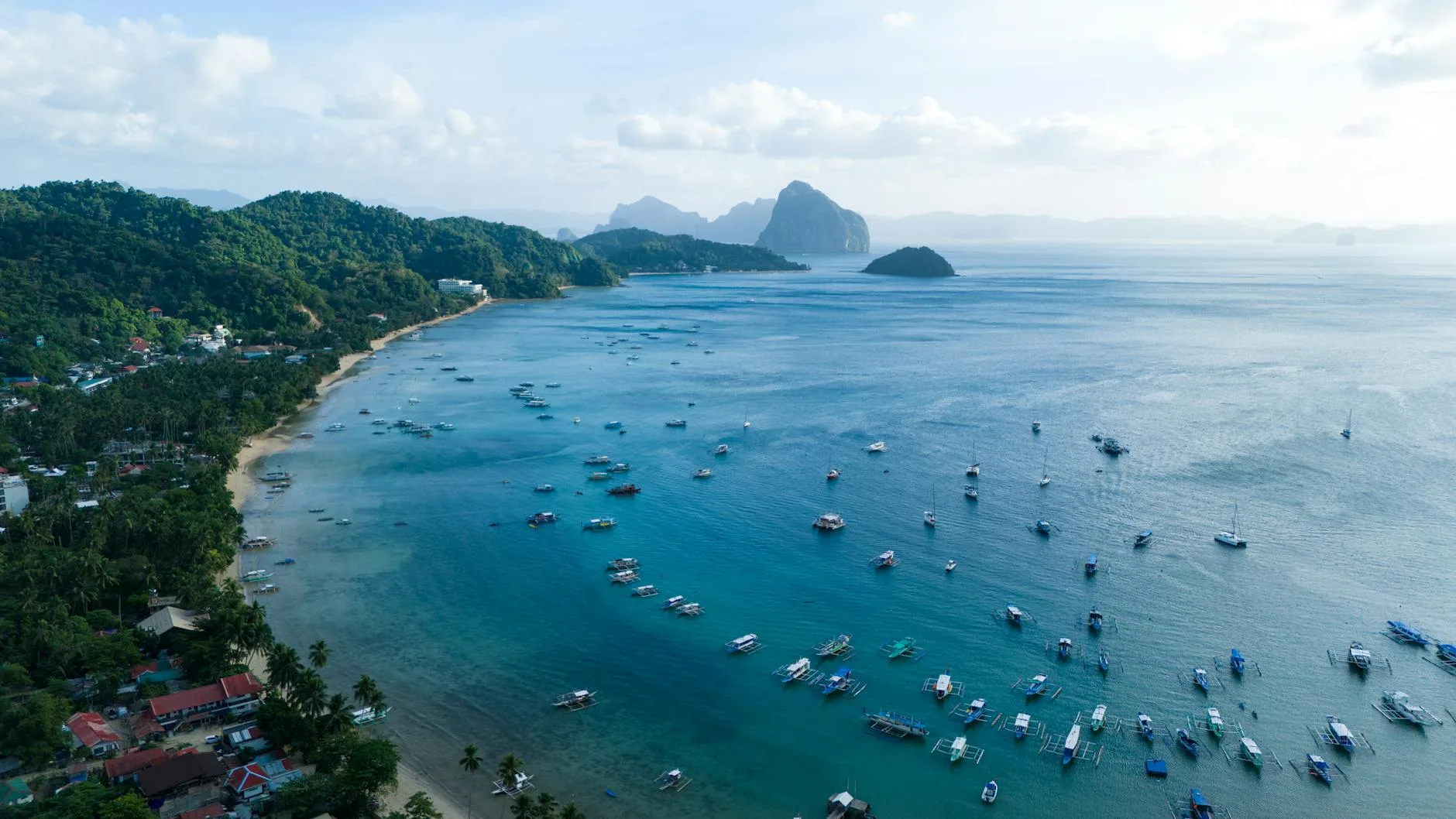 ️ Les zones d'hébergement à El Nido