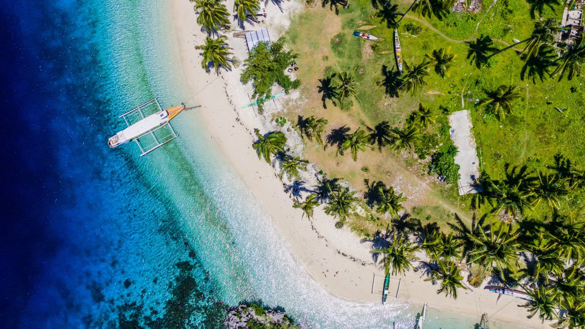 ️ Les zones d'hébergement à Siargao